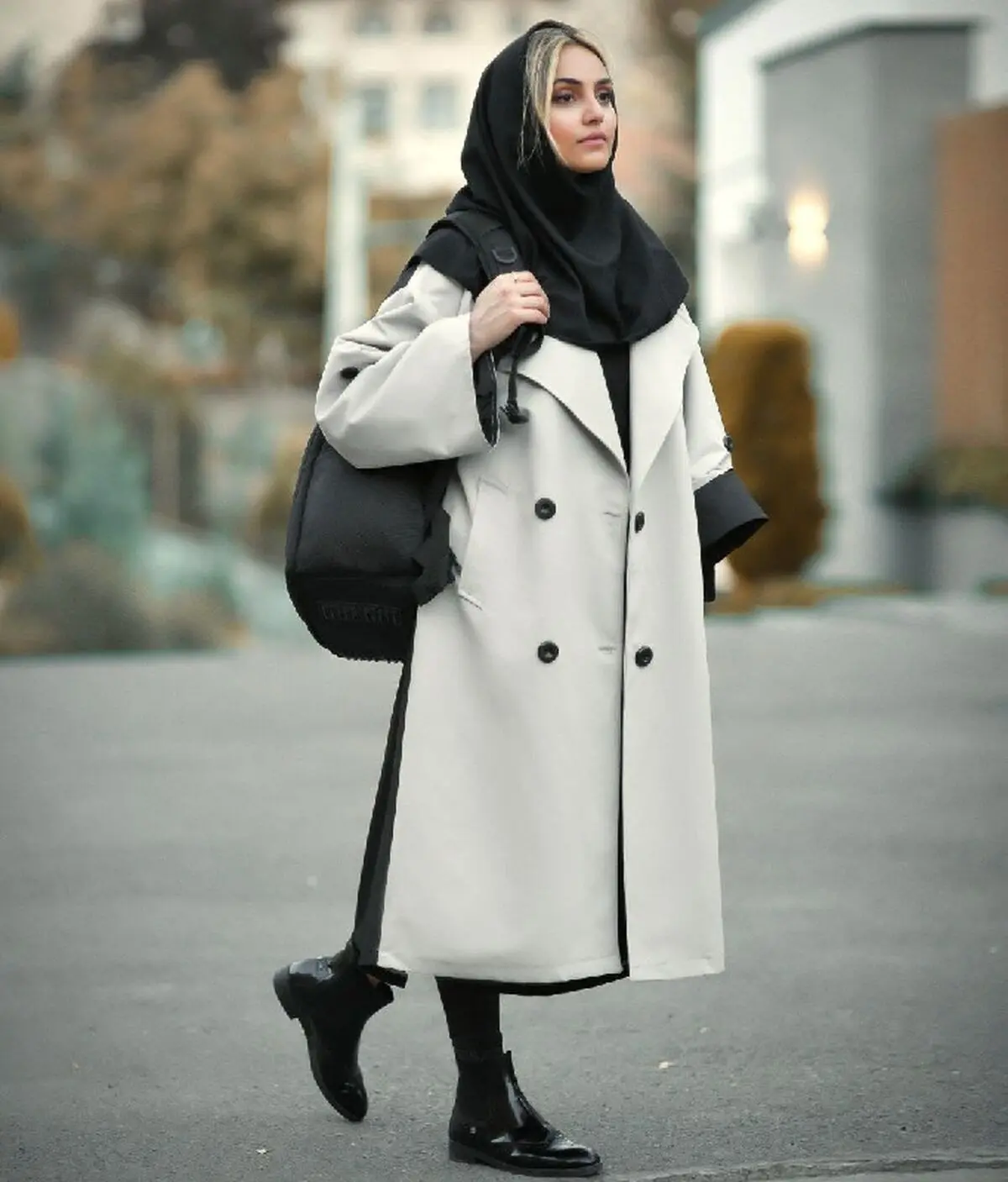 مانتو پاییزه دانشجویی