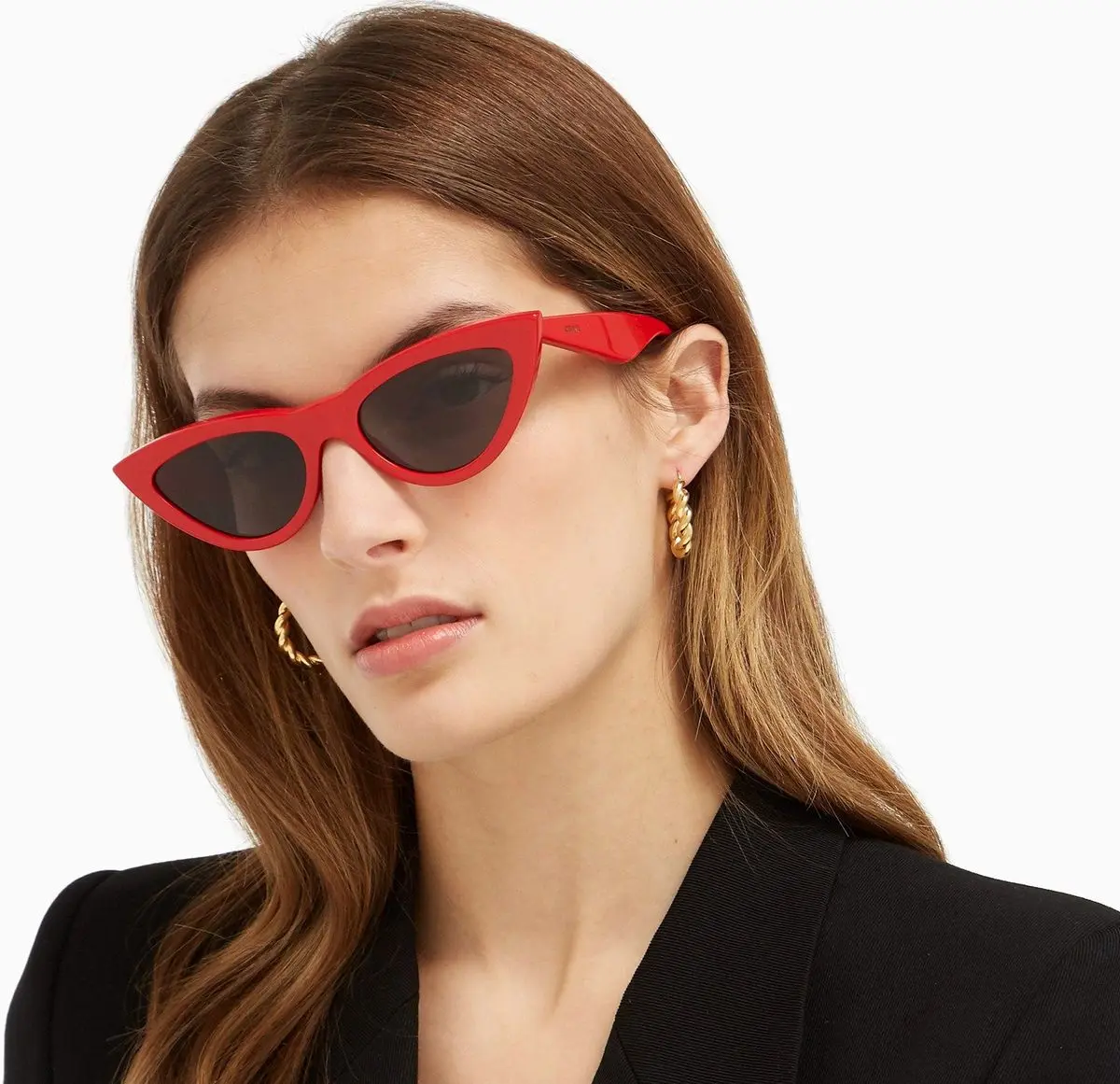 celine-red-Cat-eye-Acetate-Sunglasses