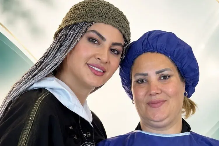 شکار لحظه؛ طغیانگری مریم مومن بین عمه و مادرش