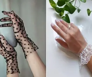 خوشگلترین دستکش های توری / اکسسوری که به دک و پوز هر کسی نمیاد الا یه خانوم شیک پوش