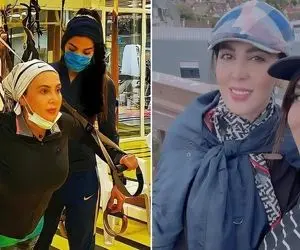 وقتی لیلا بلوکات واسه تولدش شاخ ترین مدل گیساشو بافیده؛ تو بدنسازی چه بکوب بدنو میسازه!