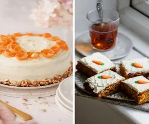 طرز تهیه کیک هویج با عطر و طعمی فوق العاده و پف عالی