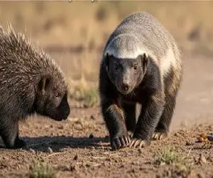 مستند حیات وحش؛ جوجه تیغی مفلوک برای دفع حملات راسو تیغاش رها کرد شرحه شه