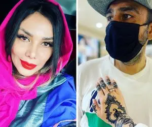 ظاهر عجیب مهران غفوریان و زنش تو کنسرت؛ انگار دخترش دست به قلم شده واسه آرایش دَدی!