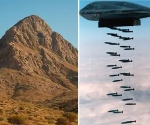کوه کلنگ گزلا نطنز کجاست آیا سنگر شکن های آمریکا بدان می رسند؟