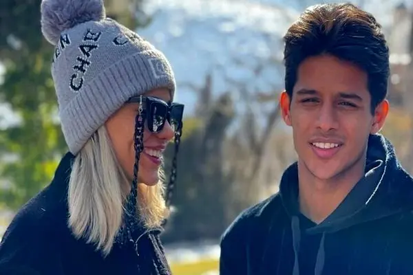 مهدی قایدی و همسرش