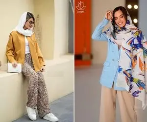 استایل خنک تابستونی / اینجوری هم رو مد و شیکی چون ترندن هم خنکیشون گوشت میشه به تنت