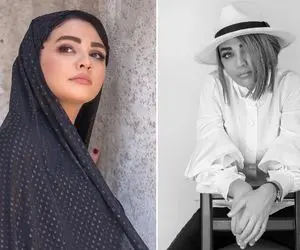 عکس جذاب "سیما خضرآبادی" زیر یه درخت بزرگ و پُررر از گل؛ چه همه چی خارجی طوره!