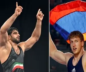 ساعت کشتی امشب ساروی و آلکسانیان در فینال المپیک 2024 پاریس 