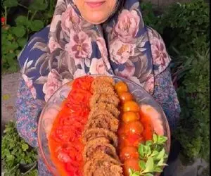 آشپزی خوش پخت دهاتی؛ شکوفه بانو چه کرد با رولت گوشت دهنت آب میوفته / مادر شوهر نمونه