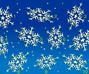 بازی فکری؛ بین دونه دونه های برف یدونش متفاوت که پیدا کردنش کار باهوشای اعظم