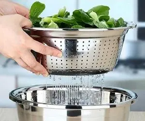 شاید باورتون نشه ولی یه عمر از آبکش اشتباهی استفاده می کردیم!