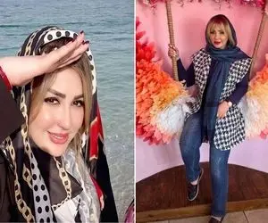 تیپ یلدایی و شیک نیوشا ضیغمی وقتی قرمزش خیلی تنده / فیسشو برا بار هزارم سپرد دست دُکی