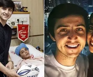 وقتی سردار آزمون نوا دخترش به دنیا میاد و برق تو چشاش میدرخشه؛ عروسیو رو پرده گرفتن!