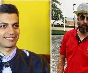 تماس تصویری عادل فردوسی پور با علی انصاریان