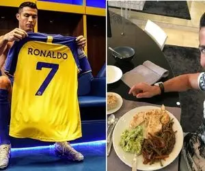 رونالدو مشتاق دیدار با پرسپولیس و البته خوردن غذاهای ایرانی