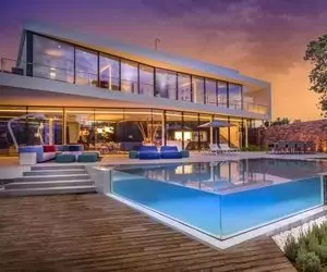 معماری خلاقانه؛ جولان این ویلا با این ریخت و قیافه تو دماوند که در حد تگزاس آمریکاس