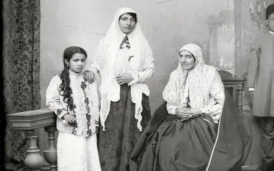 سفر به عصر قجر سال 1200؛ ژست و مد دختران قاجار هنگامیکه همه زیبارویان اون شکلی بودن