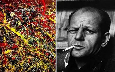 جکسون پولاک؛ هنرمند پرآشوب که رنج‌هایش را روی بوم می‌پاشید؛ از نبوغ تا رقص روی بوم 
