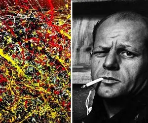 جکسون پولاک؛ هنرمند پرآشوب که رنج‌هایش را روی بوم می‌پاشید؛ از نبوغ تا رقص روی بوم 