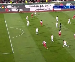 کارشناسی داوری بازی پرسپولیس فولاد؛ گل عبدالکریم آفساید بود؟