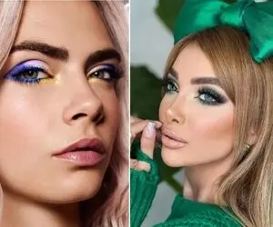 انواع و اقسام خط چشم ترند 2026؛ طراحی بالا و زیر چشم، سبک نازک کشیده و پهن رنگی