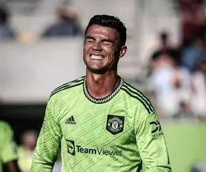 (عکس) تصاویر عجیب از وضعهیت این روزهای رونالدو