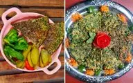 طرز تهیه کوکوی برگ سیر شمالی به روش اصیل / یه غذای ساده اما فوق العاده خوشمزه