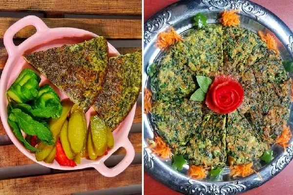 طرز تهیه کوکوی برگ سیر شمالی به روش اصیل / یه غذای ساده اما فوق العاده خوشمزه