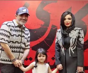 سکانس عجیب: رخت عزای هانا غفوریان در خاکسپاری پدرش!