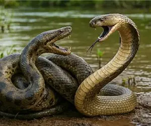 مستند حیات وحش؛ در نبرد سمی آناکوندا و پیتون چه کسی در صدر است؟