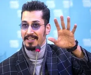 (عکس) تیپ عجیب و غریب بهرام افشاری