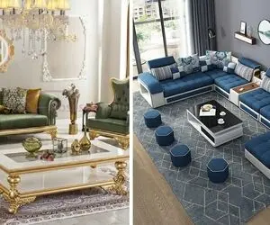 واسه خونه 95 متری مبلمان کلاسیک یا مدرن؟ / معایب و مزایا و در نهایت روشن شدن تکلیف