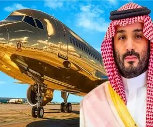 معماری خلاقانه؛ شیخ عرب جت ساخته قصر هواییه توالت و حمامش هم از طلاست