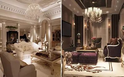 ایده آل ترین مدل و ابعاد مبلمان برای خانه 240 متری؛ مدرن و اشرافی به سبک اسپنیش