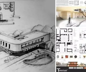 معماری خلاقانه؛ سرچ هایی که دانشجوی معماری باید بلد باشه از شیت بندی تا برش و اسکیس