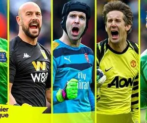 برترین گلرهای تاریخ لیگ برتر انگلیس با بیشترین تعداد کلین شیت 