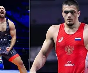 ساعت کشتی نیمه نهایی امیرحسین زارع با شامیل شریف‌اف بحرینی قهرمانی جهان 2025