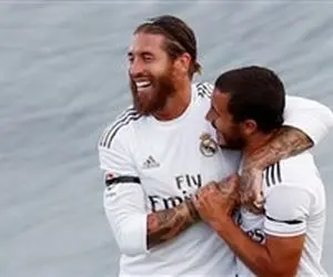 بازگشت راموس و هازارد؛ توپ رئال پر شد