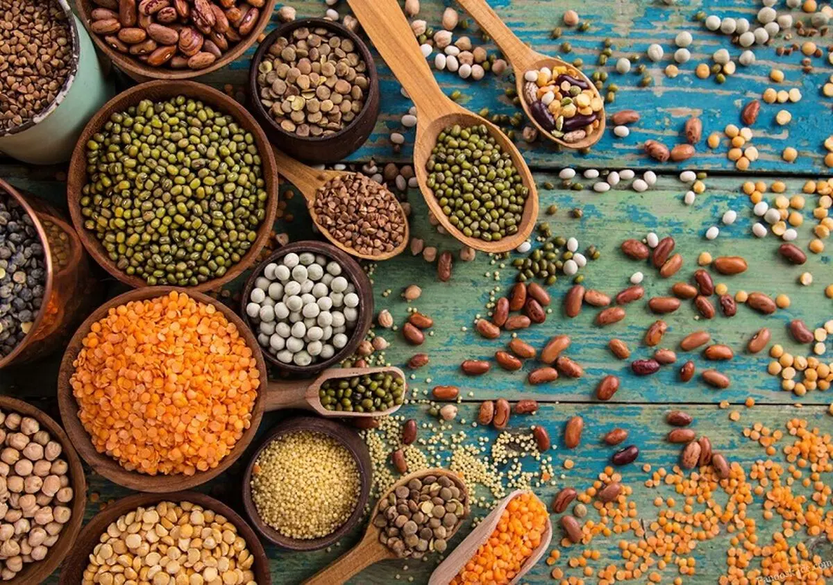 از بین بردن نفخ حبوبات