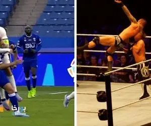 وقتی کریس رونالدو تو عربستان کشتی کج کار می شود!