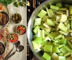 سبزی خورشت کرفس چیست و میزانش برای 4 نفر چقدر باید باشه؟