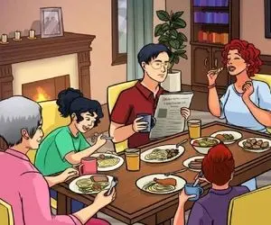 بازی فکری؛ با تشخیص اشتباه گیج‌کننده شام خانوادگی باعث شد شرلوک هولمز سرش را بخاراند