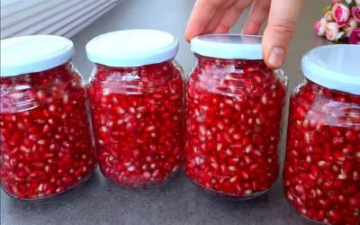 ترفند های خانگی؛ با این ترفند تا 12 ماه انار رو تازه نگه دار