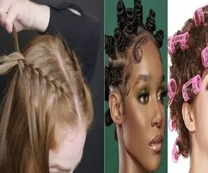 فر کردن مو بدون اتو، بابلیس و سشوار؟ آره میشه چرا که نه یه پارچه بیار بیا