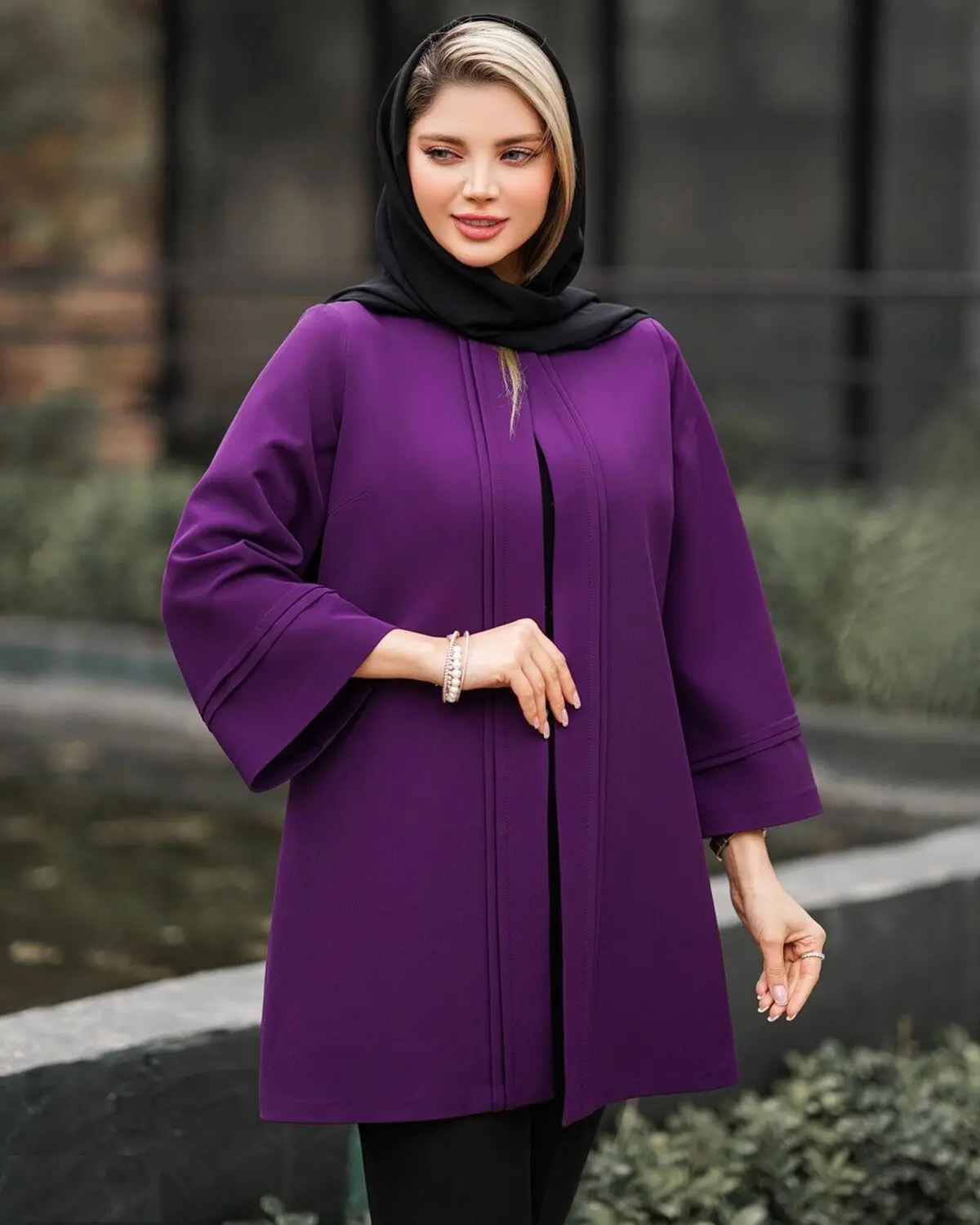 لباس مناسب خانم های چهار شانه