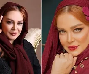 تیپ پلنگی "بهاره خانم رهنما" تو بغل حاجی؛ چه عشوه ای هم میریزه!