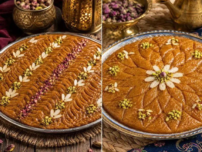 طرز تهیه حلوای بحرینی برای اربعین
