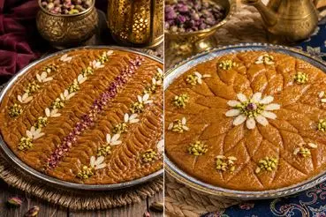 طرز تهیه حلوای بحرینی برای اربعین