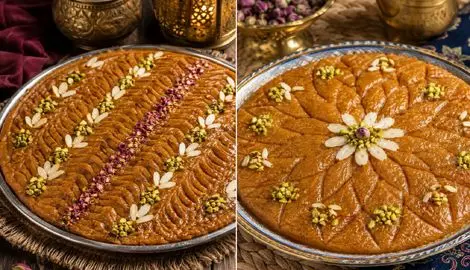 طرز تهیه حلوای بحرینی برای اربعین